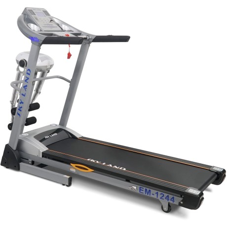 Skyland Foldable Treadmill (5 HP Peak) For Home Use - Automatic Incline, Hi-Fi Speaker