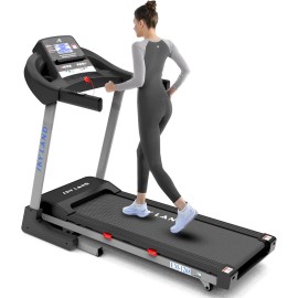 SKY LAND Foldable Treadmill | 5 HP Peak Motor, Auto Incline, Bluetooth Speaker, Running Machine for Home & Office, Unisex Adult EM-1268