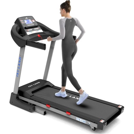 SKY LAND Foldable Treadmill | 5 HP Peak Motor, Auto Incline, Bluetooth Speaker, Running Machine for Home & Office, Unisex Adult EM-1268