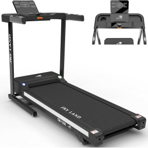 SKY LAND Foldable Treadmill | Motorized with Bluetooth & App Support | Adjustable Incline Options | Max User Weight Up to 120kg Visit the SKY LAND Store EM-1300