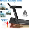 SKY LAND Foldable Treadmill | Motorized with Bluetooth & App Support | Adjustable Incline Options | Max User Weight Up to 120k