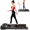 SKY LAND Treadmill Walking Pad 2HP, Under Desk Walking Pad for Home & Office, Quiet Running Machine with Zwift App, Remote Control & LED Display, EM-1306